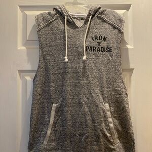 Men’s muscle shirt. Under Armour. Hooded.